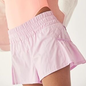 FP Movement Get Your Flirt On Shorts in Peony